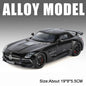 Benz SLS 1:24 Model Car Alloy Diecasting Wheel Steering Miniature Vehicles with Light Music Model Car Gifts