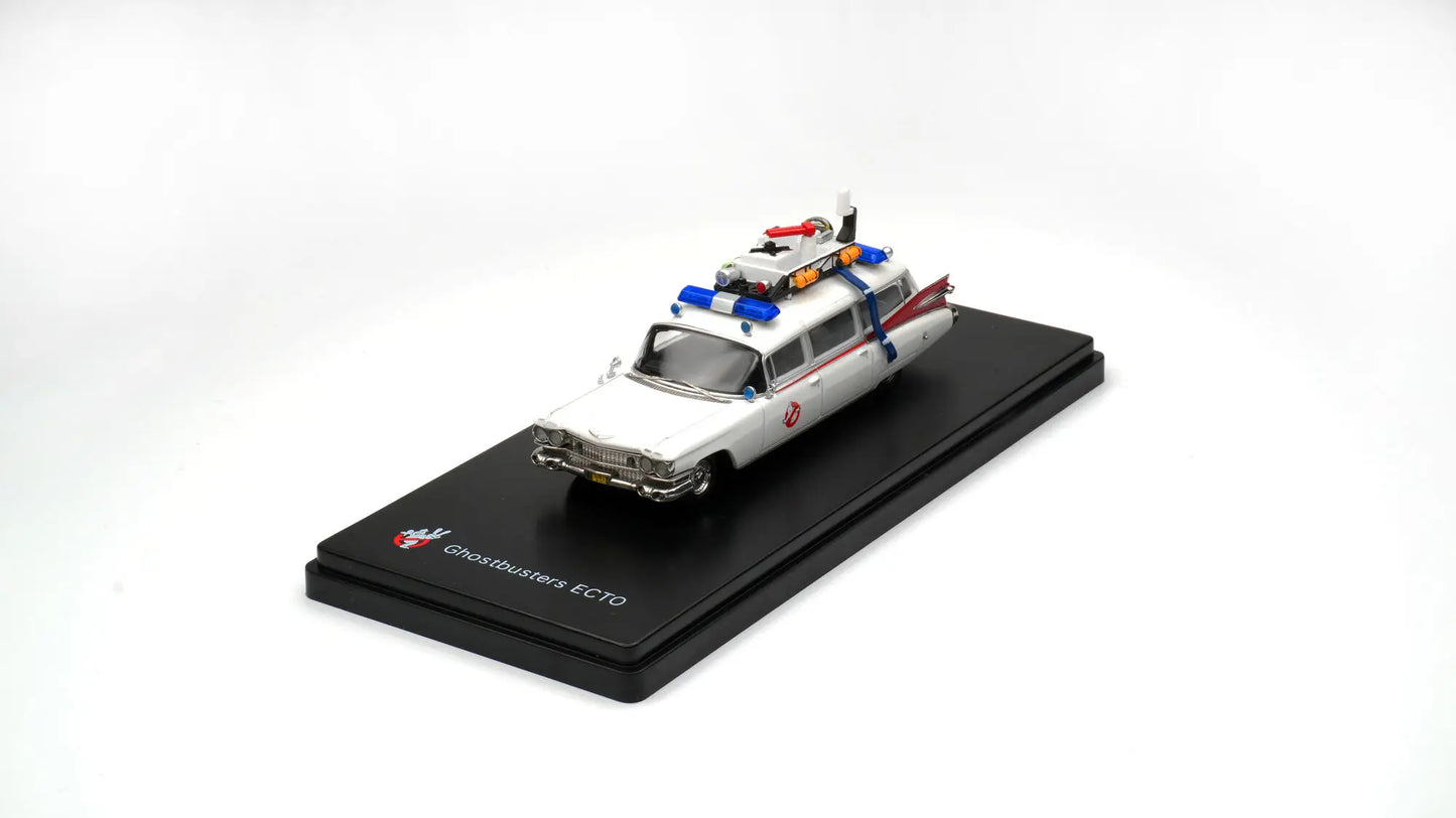 Ghostbuster Miller 1:64 Meteor 1959 Ecto-1 Diecast Car Model Collection ToYS