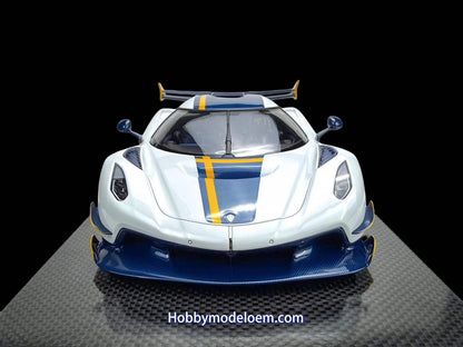 Frontiart New Release 1：18 Koenigsegg Jesko Crystal White Resin Model Car