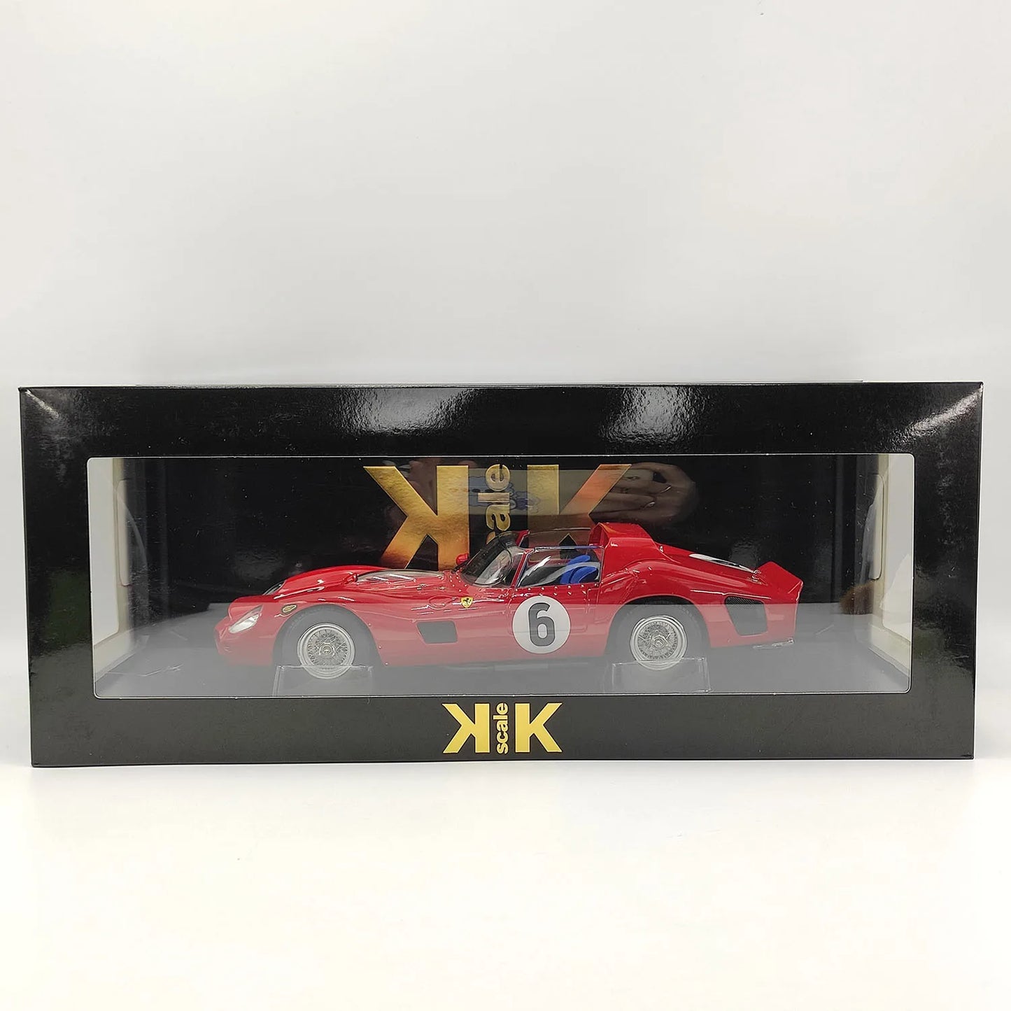 Ferrari F40 24H Le Mans Defective KK 1:18 Scale Alloy Car Model