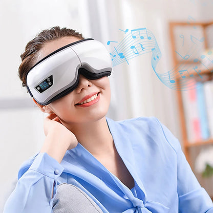 Smart 6D Vibration Eye Massager – Airbag Compress Bluetooth Music Eye Care