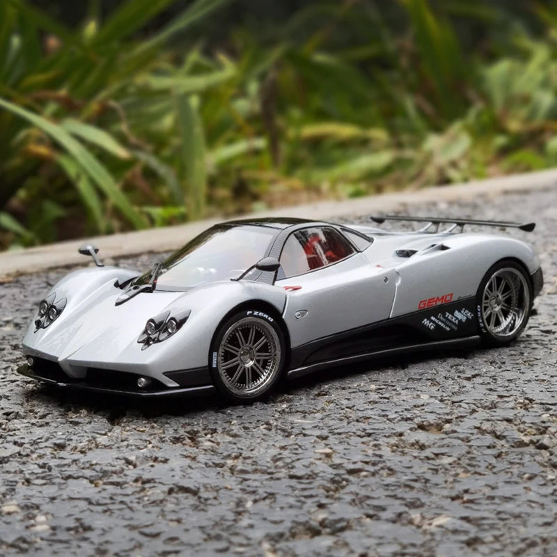 Almost Real 1:18 Pagani zonta Zonda F 2005 Geneva Motor Show car model alloy collection gift to friends and family