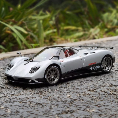 Almost Real 1:18 Pagani zonta Zonda F 2005 Geneva Motor Show car model alloy collection gift to friends and family