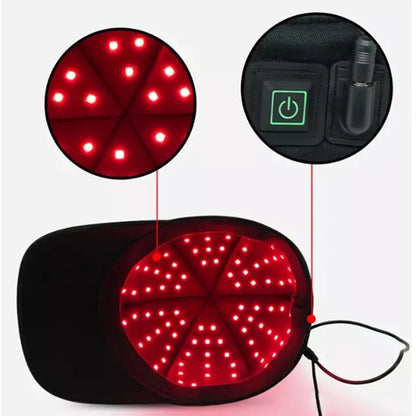 660nm 850nm Red Light Infrared Hair Therapy Hair Growth Cap for Hair Regrowth Anti Hair Loss Relax Scalp Care Hat Anti Hair 2026