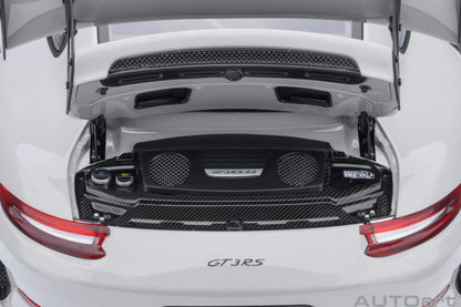 AUTOART 1/18 Scale New Porsche 911 (991.2) GT3 RS Weissach Package Car model Sports car Static collection