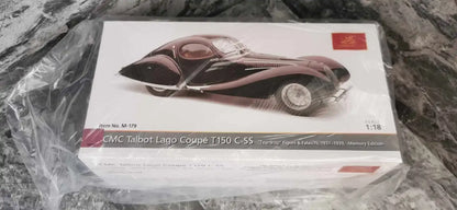CMC 1:18 Talbot Lago Coupe T150 C-SS Alloy Fully Open Simulation Limited Edition Alloy Metal Static Car Model Toy Gift