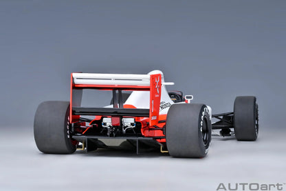 AUTOART New 1/18  Honda MP4/6 1991 #1 (with McLaren logo)  Car model  Send to a friend  Personal collection Static ornament