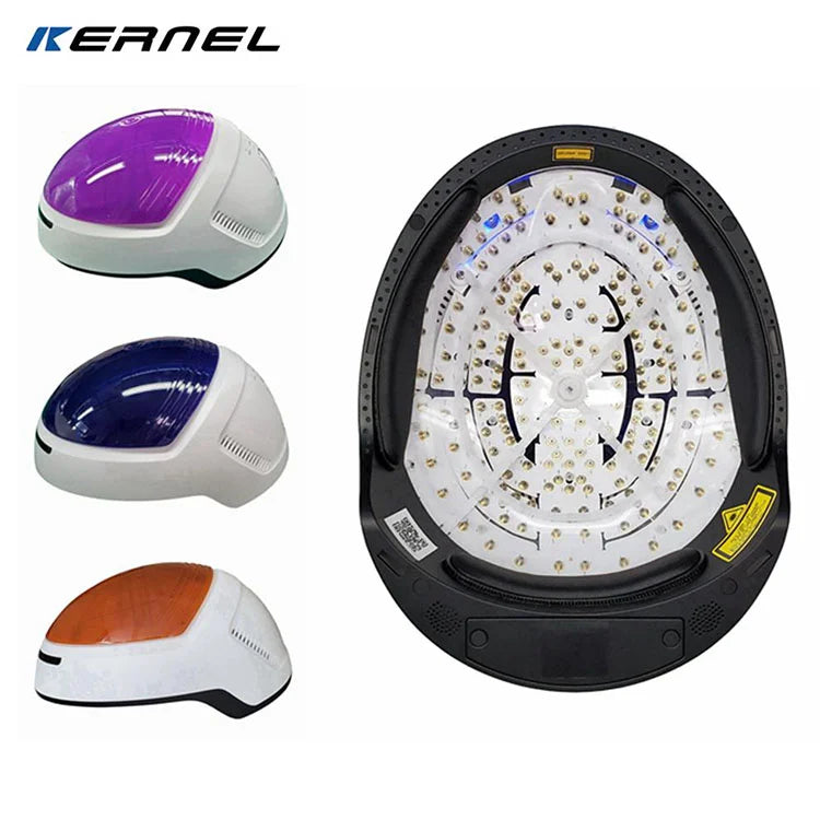 CE Approved Kernel KN-8000B Red Light Therapy Laser Hair Growth Cap Helmet For Hair Restoration