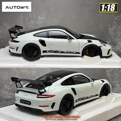 AUTOART 1/18 Porsche 911 (991.2) GT3 RS Weissach Package Car model  Send to a friend  Personal collection Static ornament