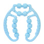 Wheel Annular Leg Clamp Massager Relaxing Plastic Leg Roller Muscle Trainer Bar Yoga Meridian Massager Annular Leg Clamp Clip