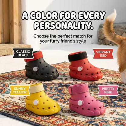Summer Breathable Dog Sandals Soft Sole Outdoor Clogs All Season Pet Booties Small & Medium Dogs