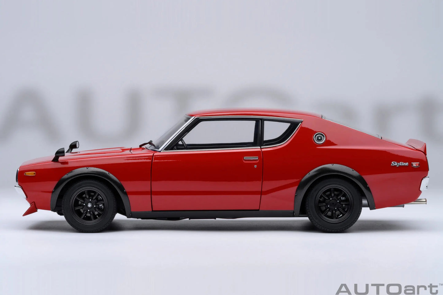 NISSAN SKYLINE 2000 GT-R (KPGC110) TUNED VERSION RS WATANABE WHEEL AUTOart 1/18 Static display model gift collection