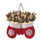 Easter Garland Creative Easter Egg Element Wreath Window Door Garden Gate Decorative Hanging Holiday Party Decor Door Sign