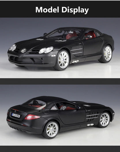 Mercedes-Benz SLR McLaren 1:18 Alloy Car Model Diecasts Metal Toy Sports Car Model Simulation Collection Gifts