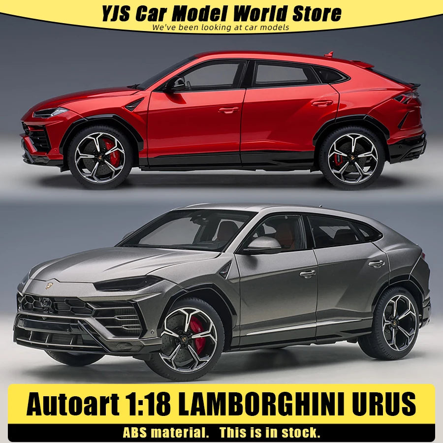 AUTOART New model 1/18 scale LAMBORGHINI URUS   car model Static display Collection Holiday gift