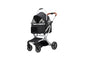 STLFFactory Price Foldable Pet Stroller with Shock Absorbers and Mesh Windows for Cats and Dogs