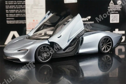 Autoart 1:18 Speedtail Simulation Limited Edition All Open Alloy Metal Static Car Model Toy Gift