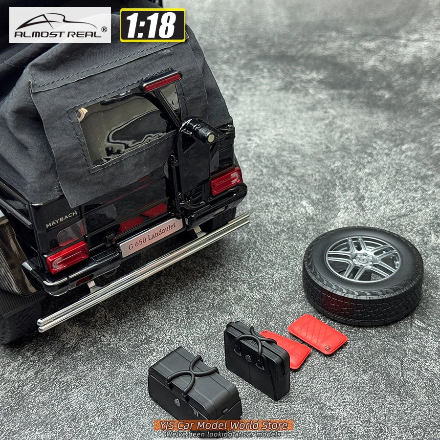 Almost Real diecast model 1:18 G 650 Landaulet G650 SUV car model alloy collection gift to friends and family
