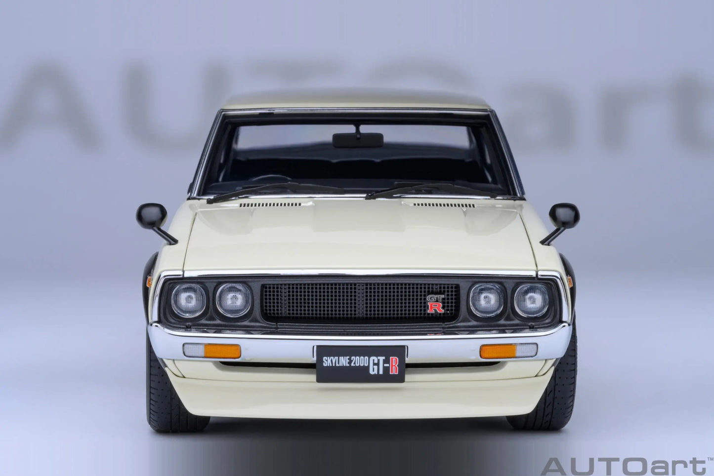 NISSAN SKYLINE 2000 GT-R (KPGC110) TUNED VERSION RS WATANABE WHEEL AUTOart 1/18 Static display model gift collection