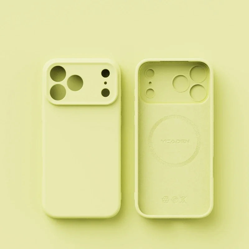 Official Liquid Silicone Magnetic Case For iPhone 17 Air 16 Plus 15 14 13 12 Pro Max  For Magsafe Wireless Charge Matte Cover