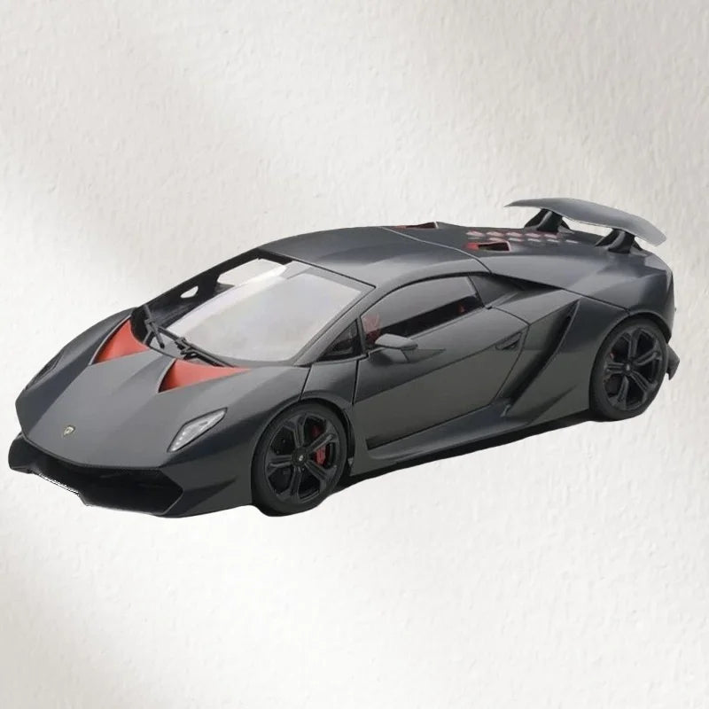 AUToart Diecast 1/18 Scale Lamborghini Alloy Model Car Lamborghini The Sixth Element Play Vehicles Toy for Boy Gift Original Box
