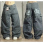American New Fashion Vintage Washing Heavy Industry Multi-pocket Tooling Jeans Female Y2K Street Popular Baggy Drop Pants Tide
