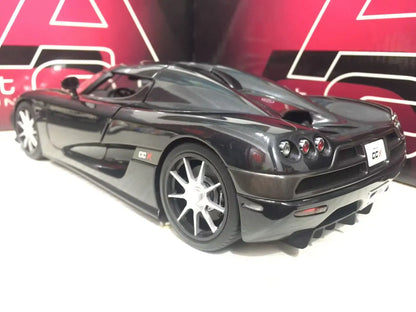 Autoart 1:18 CCX Black/Silver/Orange Simulation Limited Edition All Open Alloy Metal Static Car Model Toy Gift