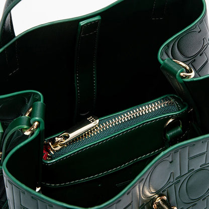 CH Classic Simple Solid Color Women's New Large Capacity Handbag Letter Element Women's Handbag
