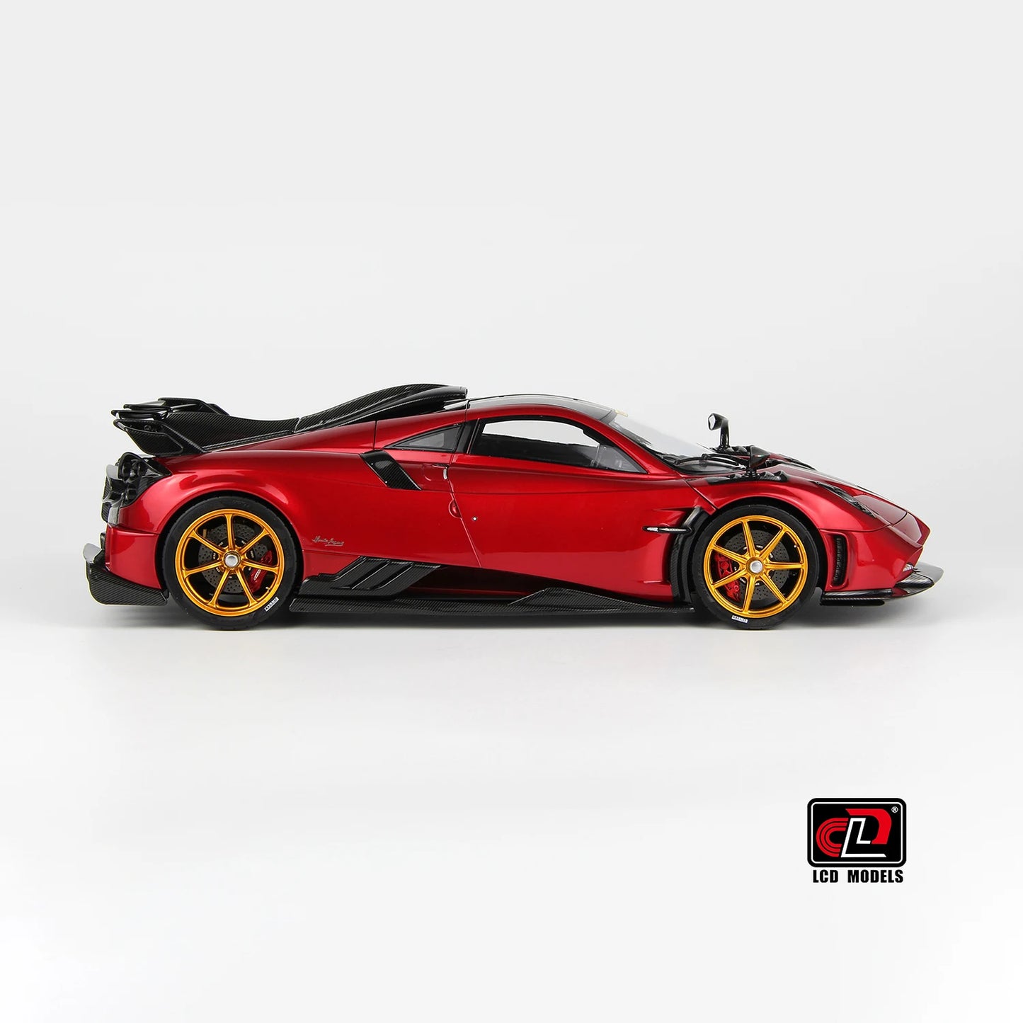 LCD CLD Diecast model 1/18 scale Pagani Imola Metal static decoration Holiday gift collection