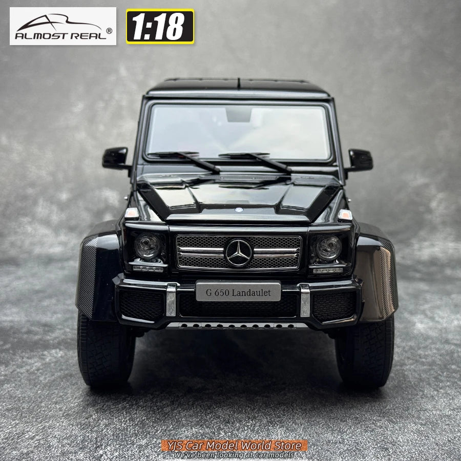 Almost Real diecast model 1:18 G 650 Landaulet G650 SUV car model alloy collection gift to friends and family