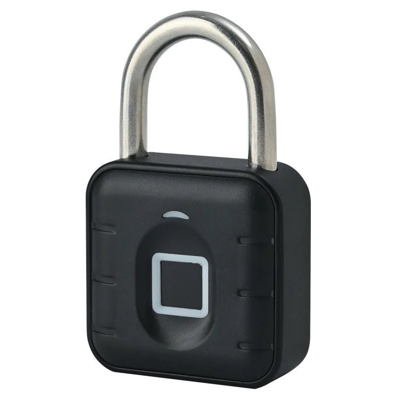 Intelligent Fingerprint Lock Portable Keyless Fingerprint Padlock Waterproof USB Rechargeable for Door Suitcase Backpack Locks
