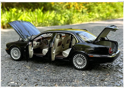 Almost Real AR 1/18 Jaguar XJ6 X350 Car models give gifts to friends Adult toys Birthday gifts to friends Company show metal