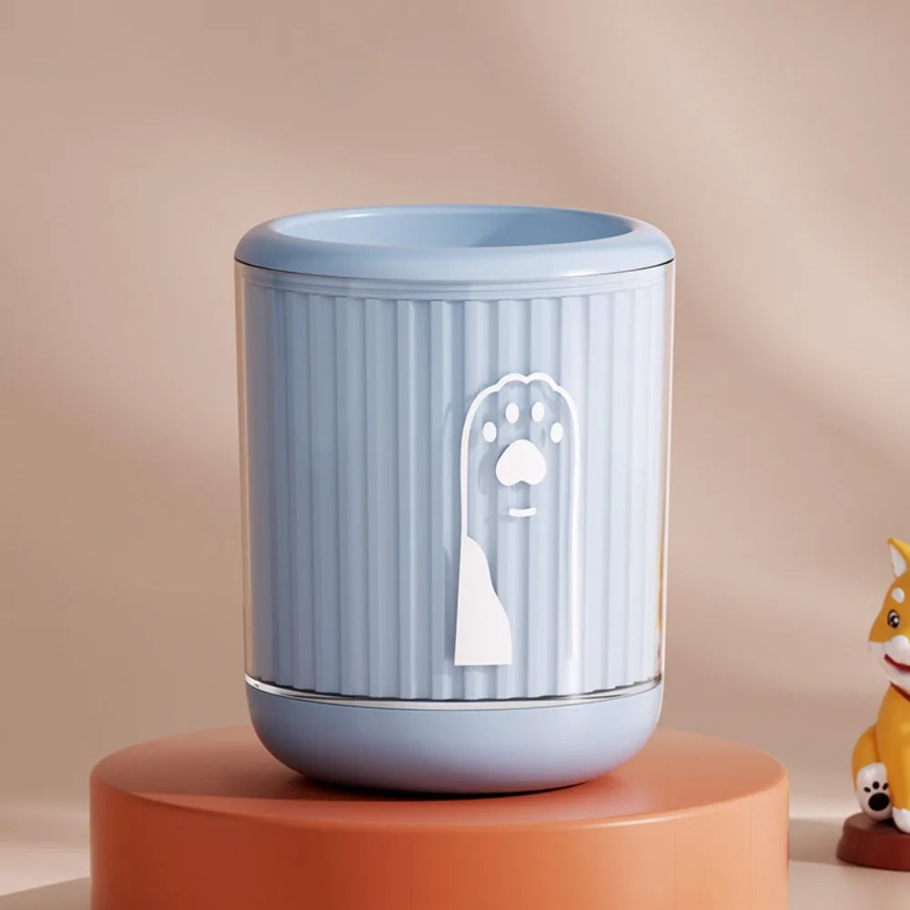Automatic Pet Foot-washing Cup Detachable Soft Dog Foot Cleaning Cup Portable Quick Wash Paw Cleaner Device Paw Maintenance