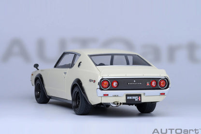 NISSAN SKYLINE 2000 GT-R (KPGC110) TUNED VERSION RS WATANABE WHEEL AUTOart 1/18 Static display model gift collection