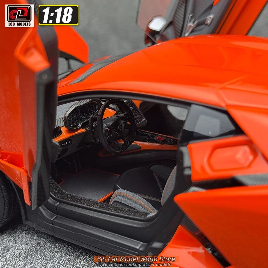 LCD Cast model collection 1:18 Lamborghini Revuelto Collection of metal sports car models