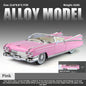 Retro luxury 1:24 convertible sports car alloy model, exquisite desktop ornaments, best collection for car model enthusiasts