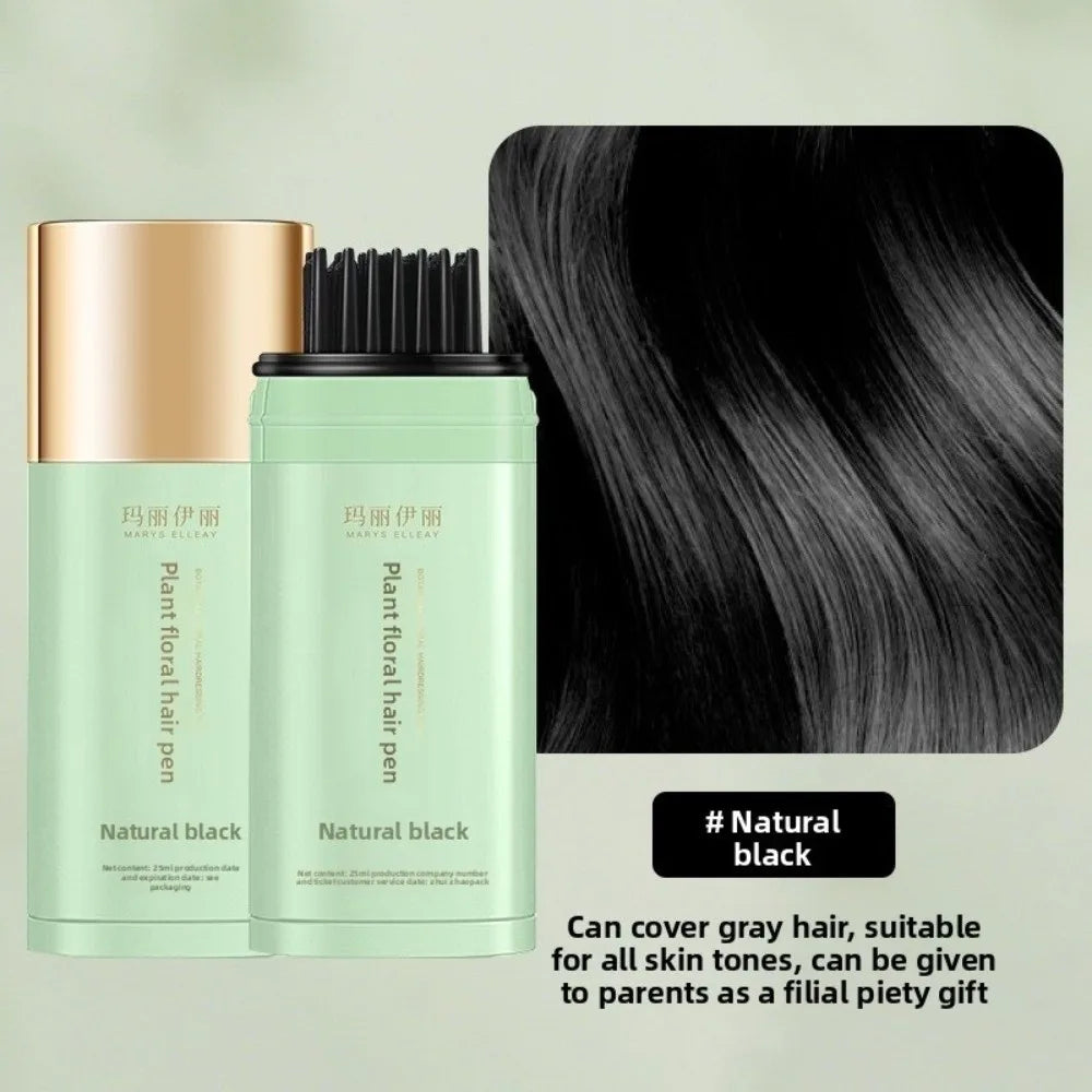 One-time Hair Dyeing Comb Precise Washable Temporary Hair Color Comb Volume Cover Gray Hair Hair Dye Mascara Costume