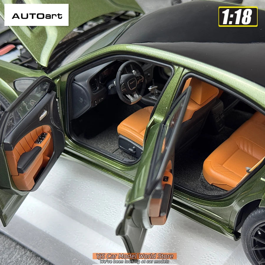 AUTOART 1/18 Dodge Charger SRT Hellcat Redeye Jailbreak Car model  Send to a friend  Personal collection Static ornament