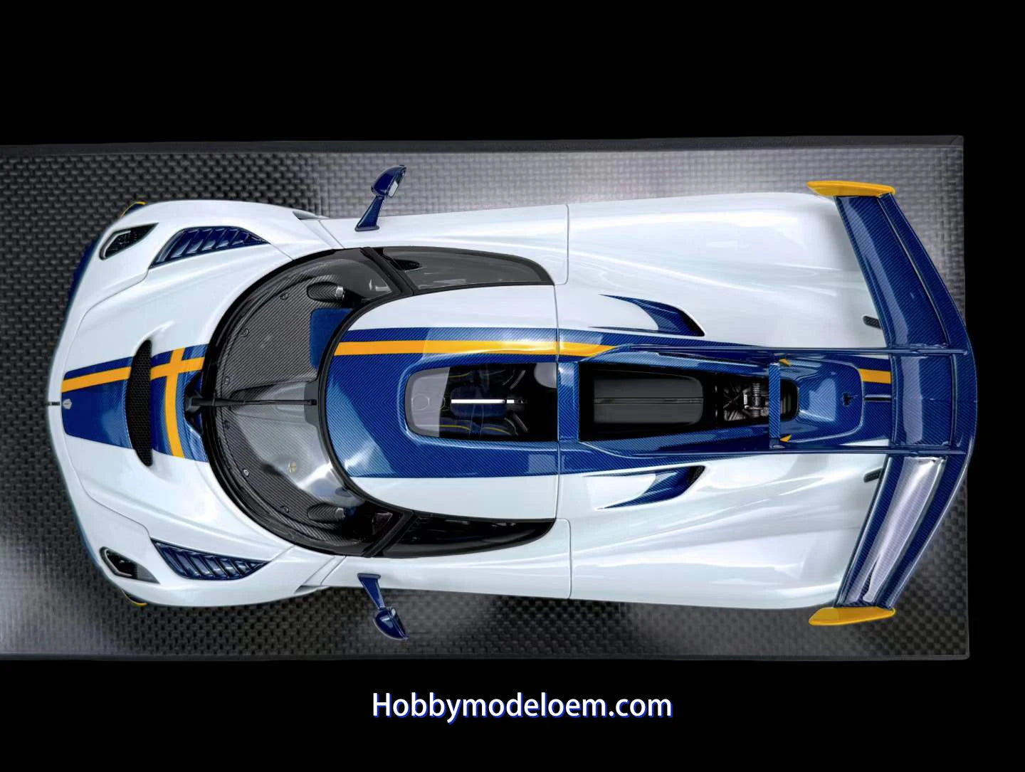Frontiart New Release 1：18 Koenigsegg Jesko Crystal White Resin Model Car