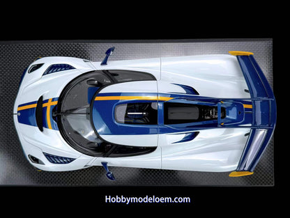 Frontiart New Release 1：18 Koenigsegg Jesko Crystal White Resin Model Car
