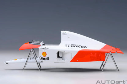 AUTOART New 1/18  Honda MP4/6 1991 #1 (with McLaren logo)  Car model  Send to a friend  Personal collection Static ornament