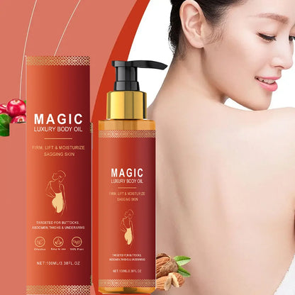 Firming Body Oil for Glowing Skin Repair Smooth Anti Cellulite Lifting Tighten Lightening Improve Dry Moisturizing Massage Care