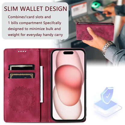 Wallet Luxury Phone Case For Xiaomi Redmi 9A 9C NFC Note 9S 9 Pro Max Redmi9 Power 9T Leather Magnetic Flip Cover Totems Coque