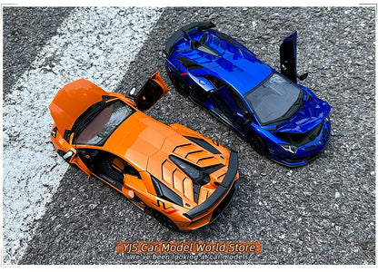 AUTOART 1/18 Lamborghini Aventador SVJ Car Model