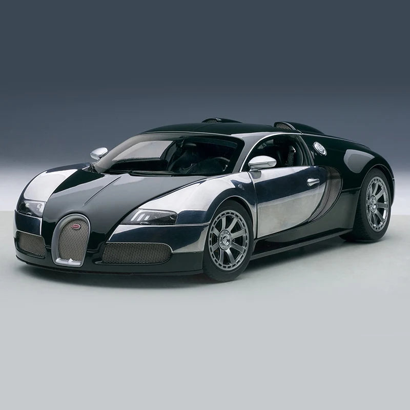 AUTOART 1:18 Bugatti  Veyron Sports car alloy car model plated interphase  Personal collection gift Compan
