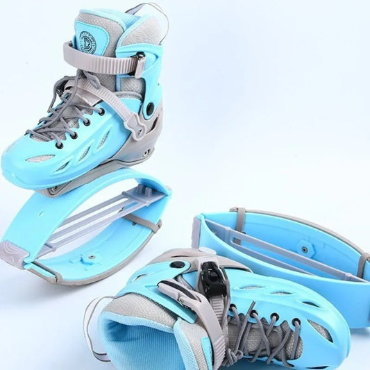 Jumping Shoes Bounce Shoes for Adults Kids Boys Girls Kangaroo Shoes Fitness Sports Rebound Jump Boots Wholesale