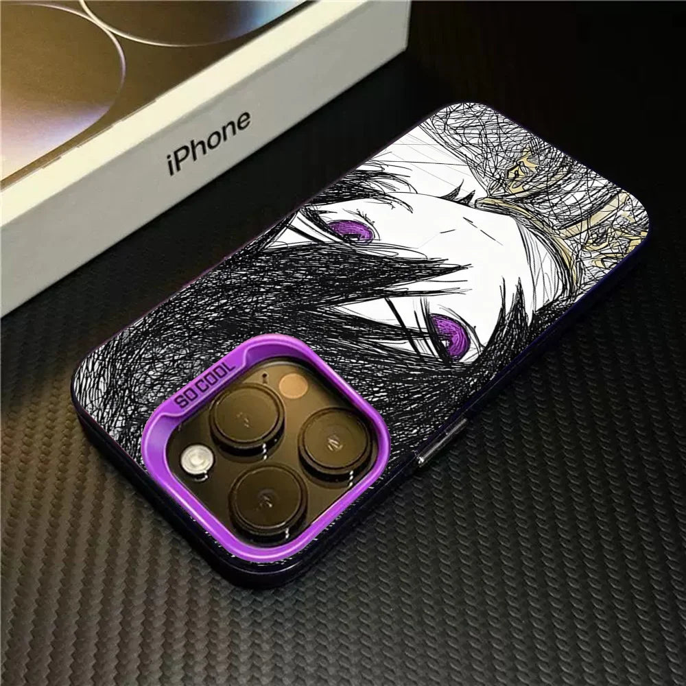 luxury comic Code Geass Phone Case For iPhone 17 16 15 14 13 12 11 Pro MAX Matte Shockproof Back Anti Fall Matte Cover