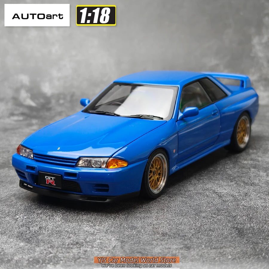 AUTOART 1/18 Nissan R32 V-SPEC II TUNED VERSION  Car model  Send to a friend  Personal collection Static ornamen