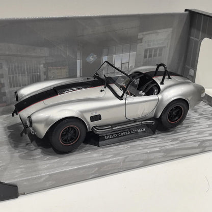 Diecast SOLIDO 1/18 Scale SHELBY COBRA 427 MKII 1965 M6 Alloy Car Model
