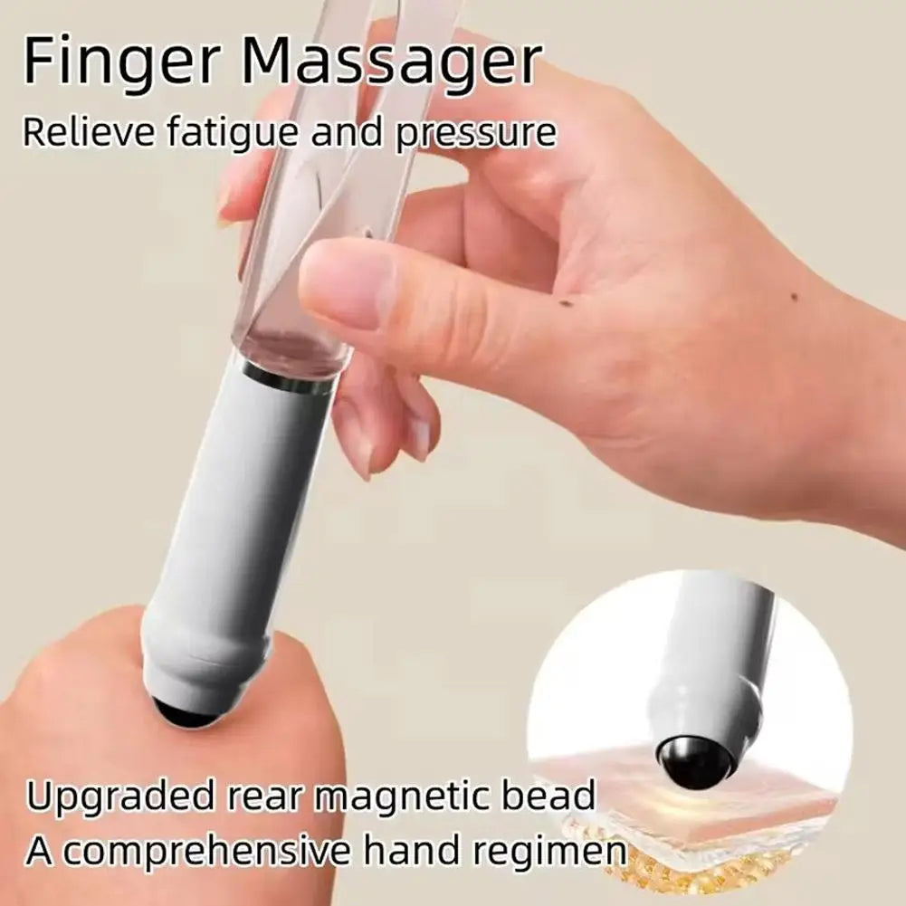 Finger Joint Acupoint Massager Rollers Handheld Hand Acupuncture Points Massager Relieve Finger Fatigue Arthritis Massage Tool